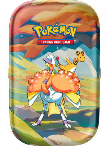 Karetní hra Pokémon TCG: Scarlet & Violet Vibrant Paldea - Mini Tin: Espathra & Ampharos