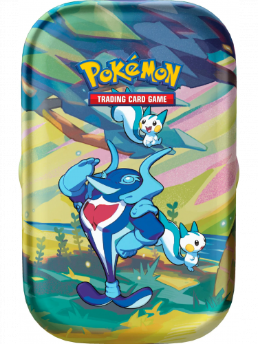 Karetní hra Pokémon TCG: Scarlet & Violet Vibrant Paldea - Mini Tin: Palafin & Pachirisu