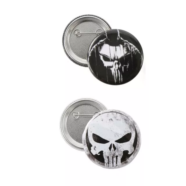 Dárková sada Marvel - Punisher (tričko, odznaky, nášivky, ponožky) (velikost M) - Nášivka