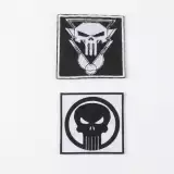 Dárková sada Marvel - Punisher (tričko, odznaky, nášivky, ponožky) (velikost M) - Nášivka