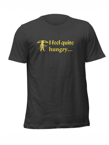 Tričko Kingdom Come: Deliverance II - I Feel Quite Hungry