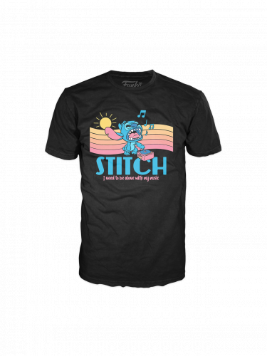 Tričko Stitch - Stitch Music Funko