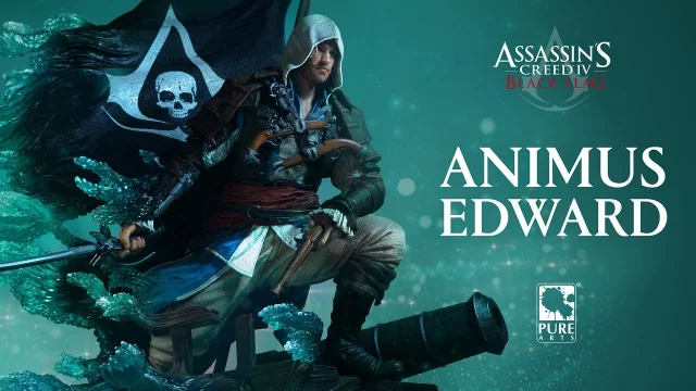 Assassin's Creed Animus Edward 1/4 Scale Statue Trailer - Edward Kenway is HERE!