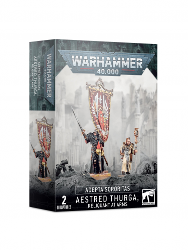 W40k: ADEPTA SORORITAS - Aestred Thurga, Reliquant at Arms (2 figurky)