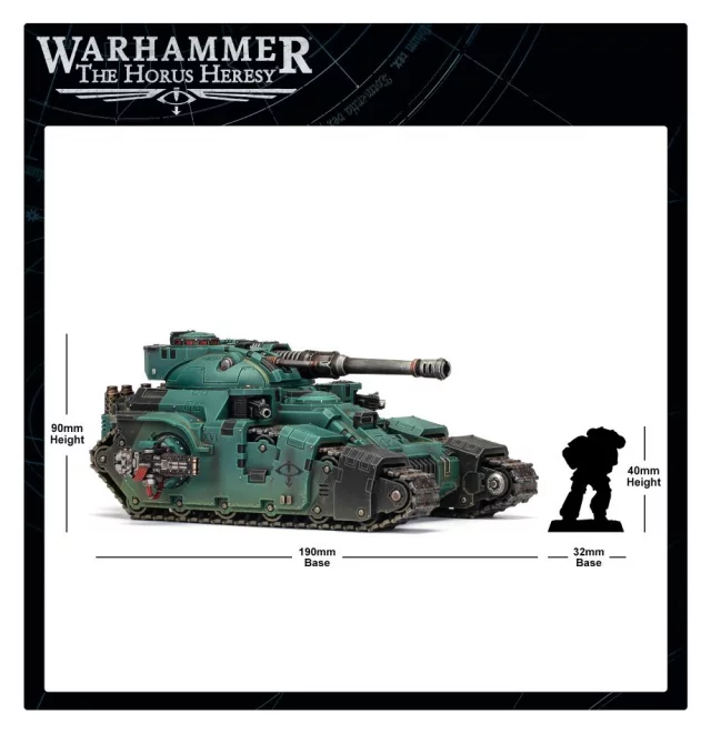 W40k: Horus Heresy - Legiones Astartes Kratos Heavy Assault Tank (1 figurka)