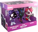 Figurka Fortnite - Raven Team Leader, Lynx and Kimiko (3-pack mini) (Youtooz Mini Fortnite 15)