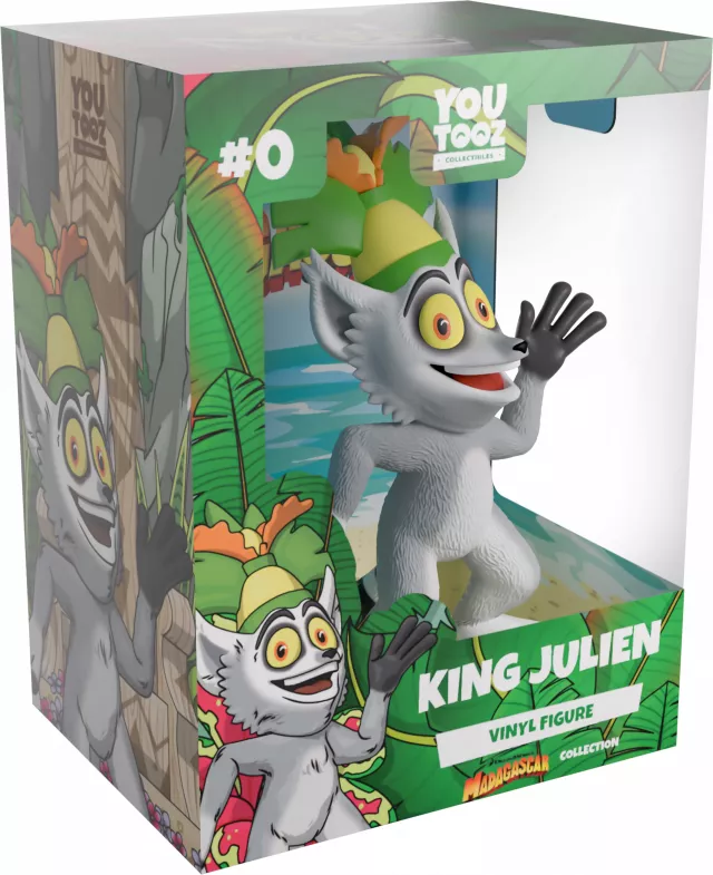 Figurka Madagascar - King Julien (Youtooz Madagascar 0)