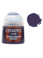 Citadel Base Paint (Naggaroth Night) - základní barva, fialová