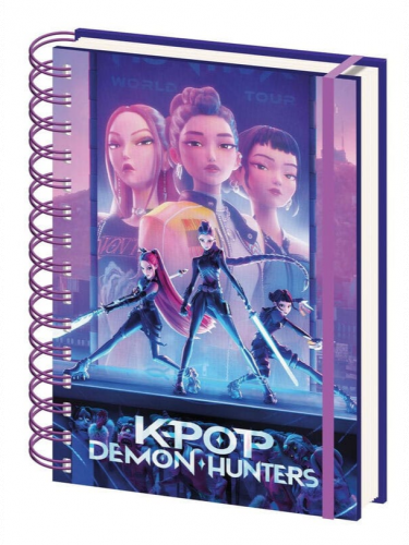 Zápisník KPop Demon Hunters - Huntrix