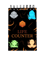 Zápisník Xzone Originals - Life Counter