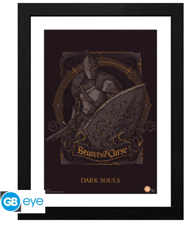 Zarámovaný plakát Dark Souls - Bearer of the Curse