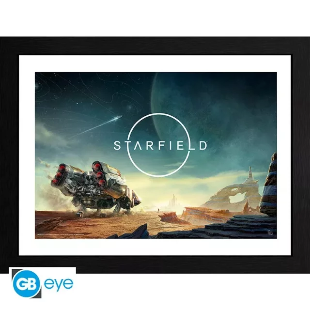 Zarámovaný plakát Starfield - Landing